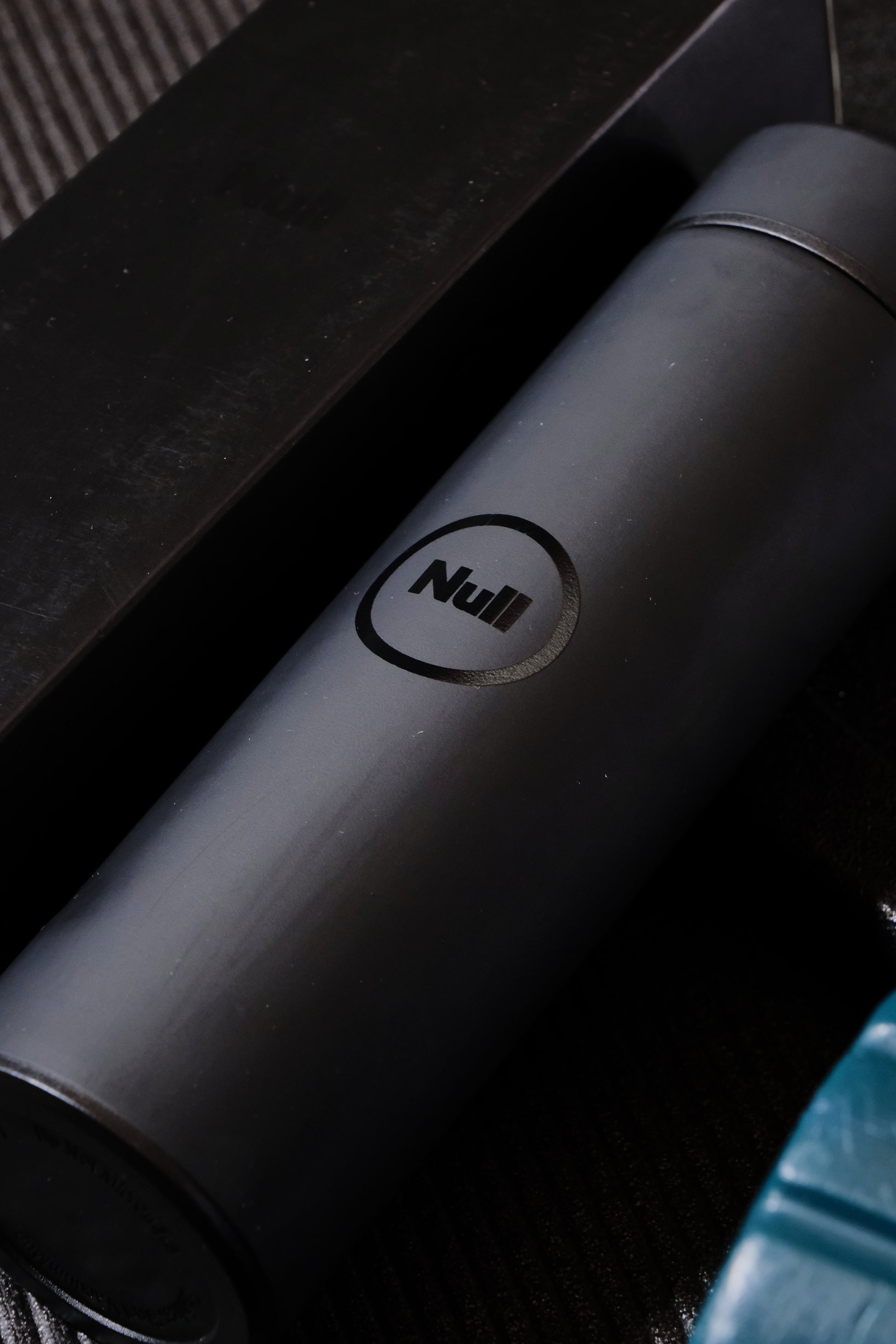 Null Matte Black Thermos – 500ml