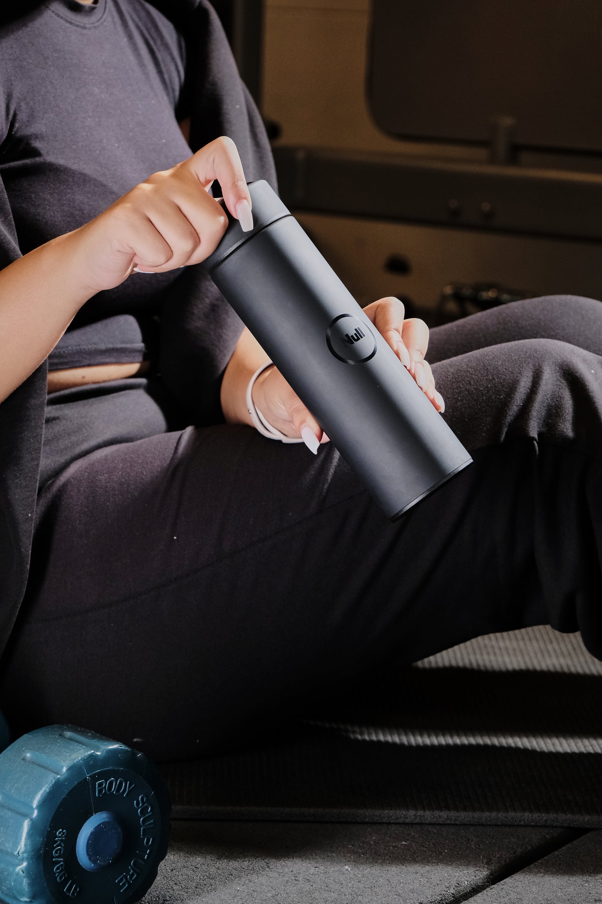 Null Matte Black Thermos – 500ml