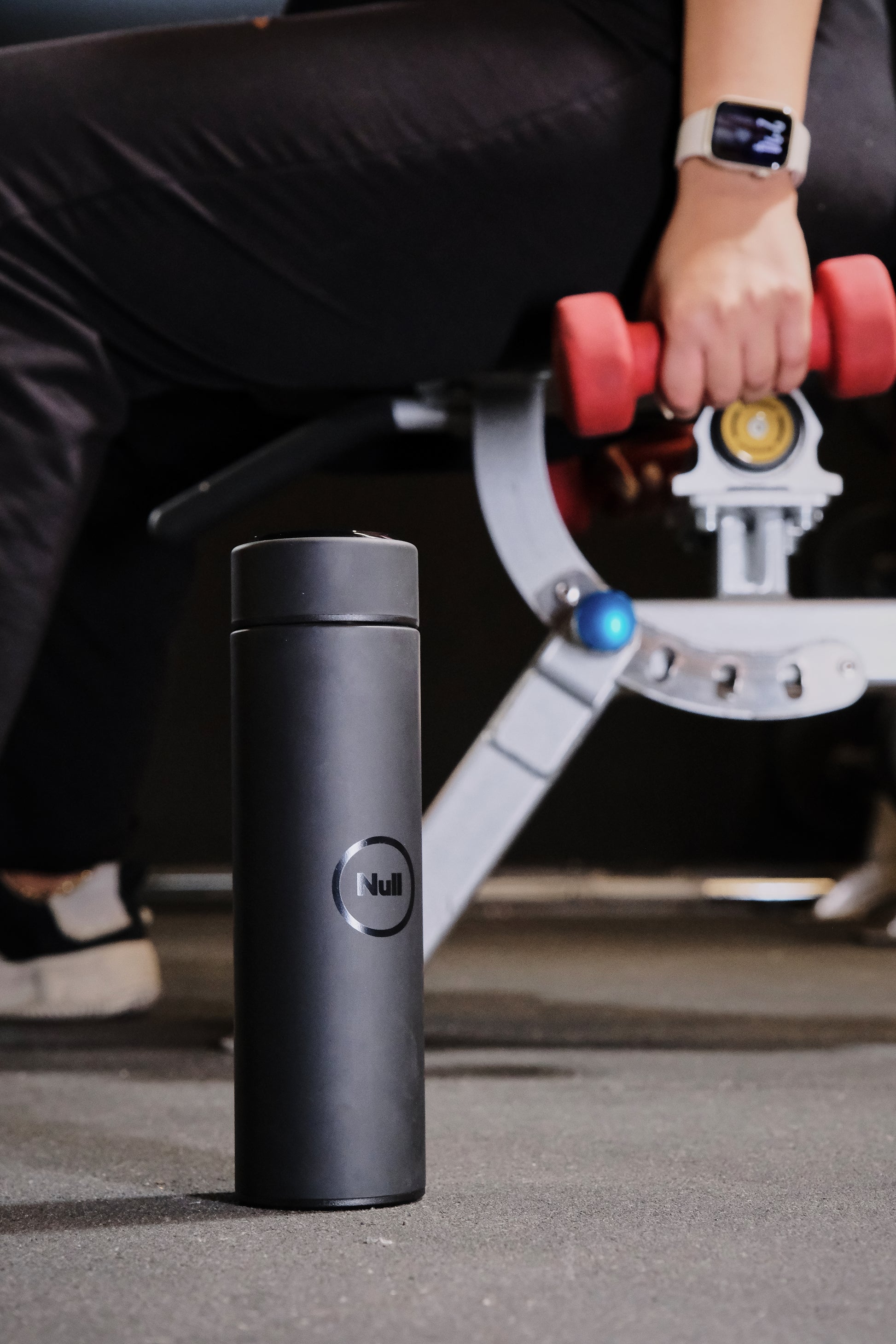 Null Matte Black Thermos – 500ml