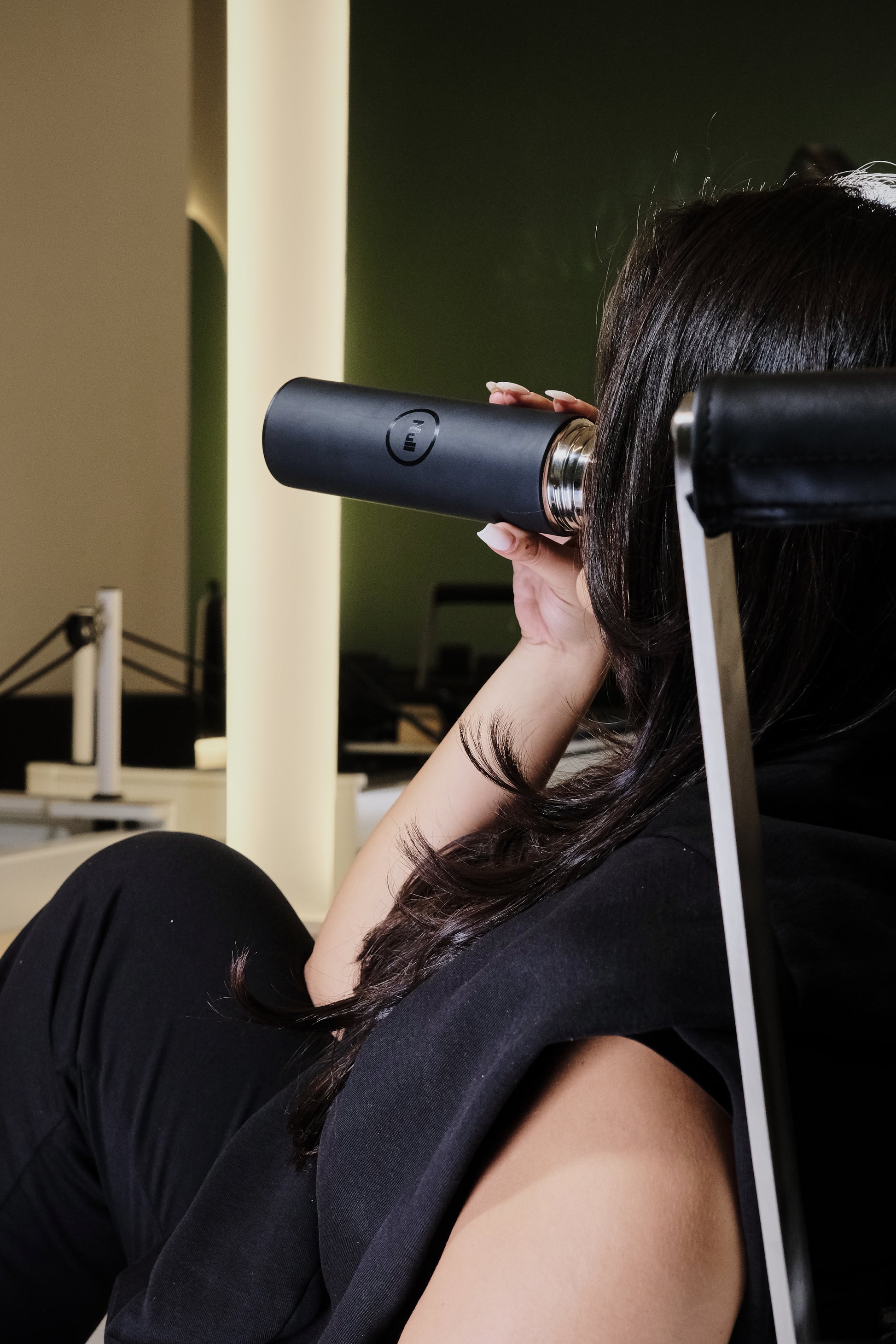 Null Matte Black Thermos – 500ml