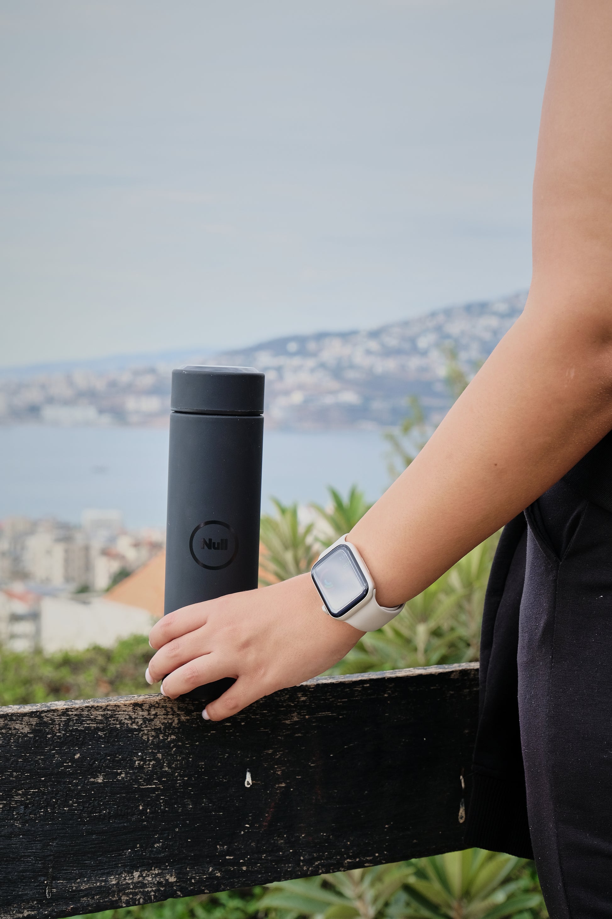 Null Matte Black Thermos – 500ml