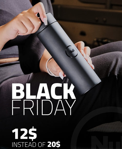 Null Matte Black Thermos – 500ml